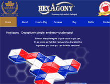 Tablet Screenshot of hexagony.co.uk